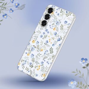 Tech-Protect FlexAir dėklas skirtas Samsung Galaxy S25 Ultra - Daisies with Leaves - Image 2