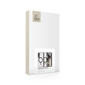 Tech-Protect MagMat MagSafe dėklas skirtas Samsung Galaxy S25+ - skaidrus juodos spalvos - Image 5