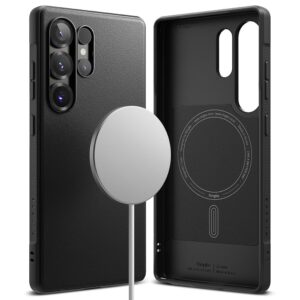 Ringke Onyx MagSafe dėklas skirtas Samsung Galaxy S25 Ultra - juodos spalvos - Image 2