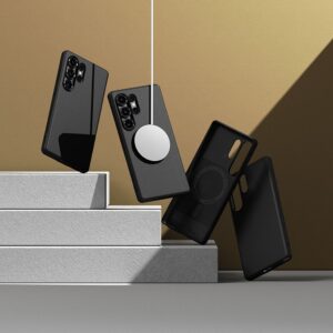 Ringke Onyx MagSafe dėklas skirtas Samsung Galaxy S25 Ultra - juodos spalvos - Image 5