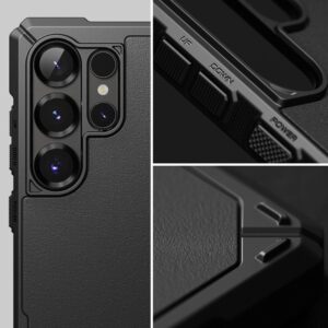 Ringke Rugged Gear dėklas skirtas Samsung Galaxy S25 Ultra - juodos spalvos - Image 7