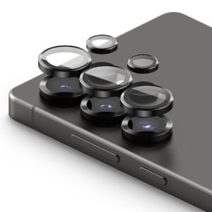 Ringke Camera Frame Protector 2-pack for Samsung Galaxy S25 Ultra - juodos spalvos - Image 3