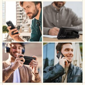 Supcase Unicorn Beetle Pro 2-set dėklas skirtas Samsung Galaxy S25 - juodos spalvos - Image 6