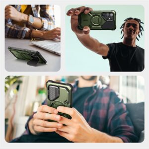 Supcase IBLSN Armorbox Mag dėklas skirtas Samsung Galaxy S25 Ultra - Olive - Image 5