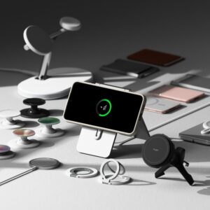 Ringke Silicone MagSafe dėklas skirtas Samsung Galaxy S25+ - Beige - Image 7