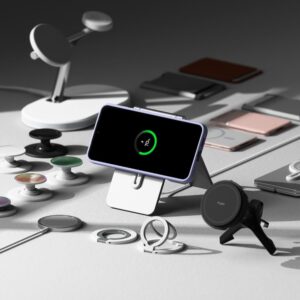 Ringke Silicone MagSafe dėklas skirtas Samsung Galaxy S25 - violetinės spalvos - Image 7