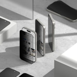 Ringke Easy Slide 2-pack Privacy Glass for Samsung Galaxy S25 - Image 6