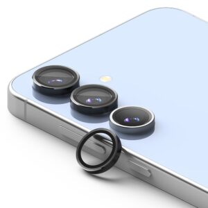 Ringke Camera Frame Protector 2-pack for Samsung Galaxy S24 FE - juodos spalvos - Image 3