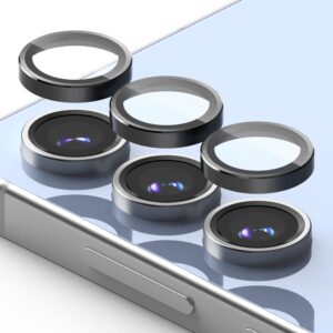 Ringke Camera Frame Protector 2-pack for Samsung Galaxy S24 FE - juodos spalvos - Image 4