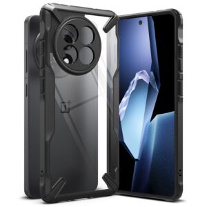 Ringke Fusion X dėklas skirtas OnePlus 13R - skaidrus juodos spalvos - Image 1