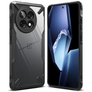 Ringke Fusion X dėklas skirtas OnePlus 13R - skaidrus juodos spalvos - Image 2