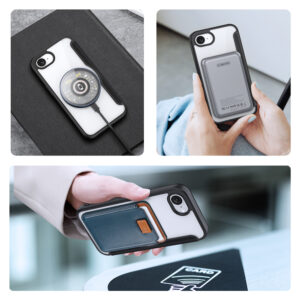 Dux Ducis Skin X Pro Case with MagSafe for Apple iPhone 16e - Black - Image 6