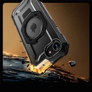 Supcase UB Grip Mag MagSafe Apple iPhone 16e dėklas - juodos spalvos - Image 2