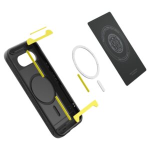 Spigen Rugged Armor Mag MagSafe dėklas skirtas Google Pixel 9A - Matte juodos spalvos - Image 8