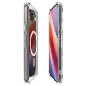 Spigen Ultra Hybrid Mag MagSafe dėklas skirtas Google Pixel 9A - Clear/baltos spalvos - Image 8