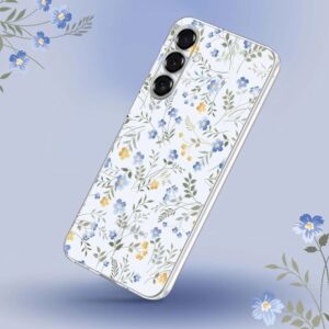 Tech-Protect FlexAir dėklas skirtas Samsung Galaxy A26 5G - Daisies with Leaves - Image 2