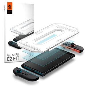 Apsauginis stiklas Spigen Glas.TR EZ Fit 2-pack for Nintendo Switch 2 - Image 1