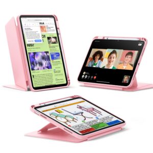 ESR Flip Hybrid dėklas skirtas iPad 10.9" 2022 (10th gen.) / 11" 2025 (11th gen.) - rožinės spalvos - Image 2