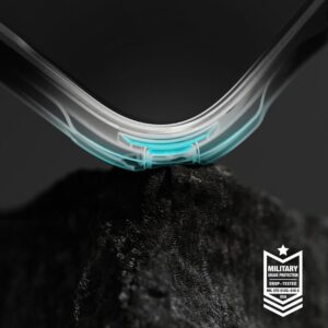 Ringke Fusion X dėklas skirtas Nothing Phone 3A Pro - juodos spalvos - Image 6