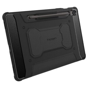 Spigen Rugged Armor "Pro" dėklas skirtas Samsung Galaxy Tab S10 FE+ 13.1 X620 / X626B - juodos spalvos - Image 8