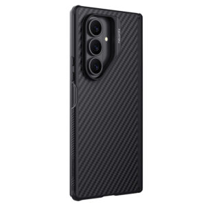 Dėklas Nillkin Synthetic Fiber Pro Magnetic skirtas Samsung Galaxy Z Fold 7 suderinamas su MagSafe - juodos spalvos - Image 2