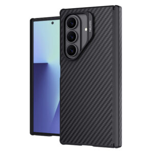 Dėklas Nillkin Synthetic Fiber Pro Magnetic skirtas Samsung Galaxy Z Fold 7 suderinamas su MagSafe - juodos spalvos - Image 5