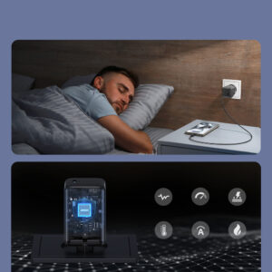 Ładowarka sieciowa Joyroom JR-TCG18 65W 1 x USB-C (wtyczka EU) - juodos spalvos - Image 5