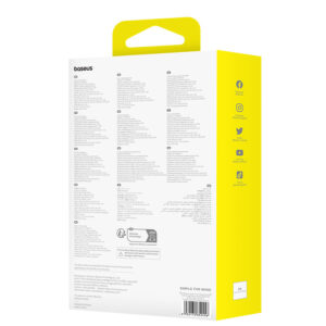 Baseus Qpow Pro+ 10000mAh 22.5W Power Bank with Built-in USB-C Cable and Display - violetinės spalvos - Image 8