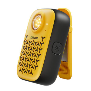Joyroom Maya JR-MS03 portable Bluetooth kolonėlė with built-in flashlight, resistant - geltonos spalvos