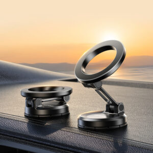 Joyroom JR-ZS505 Magnetic Dashboard Mount suderinamas su MagSafe - juodos spalvos - Image 3