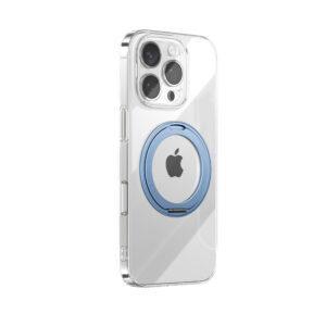 Joyroom JR-16JL6 dėklas skirtas Apple iPhone 16 Pro Max Ultra-Thin MagSafe suderinamas su 360° Ring Stand - Blue