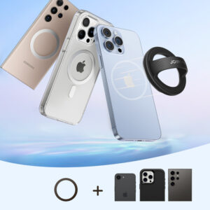 Joyroom JR-ZS500 Magnetic Ring suderinamas su MagSafe Holder - juodos spalvos - Image 4