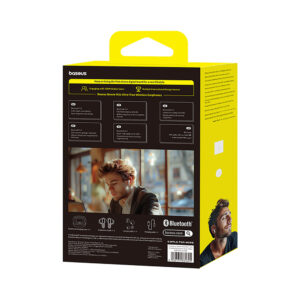 Baseus Bowie M2s Ultra TWS Wireless In-Ear Headphones with Interactive Screen - White - Image 8