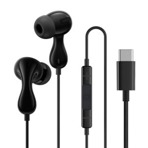 Baseus Encok CZ20 In-Ear Wired USB-C Headphones - Black - Image 3