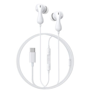 Baseus Encok CZ20 In-Ear Wired USB-C Headphones - White