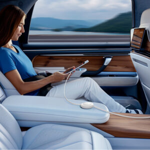 Baseus Free2Pull Mini 100W Retractable USB-C Cable - USB-C 2m - White - Image 8