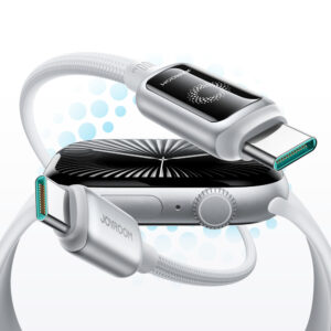 Kabelis Joyroom S-A55 StarFlight 100W USB-C - USB-C 1,2m - baltos spalvos - Image 7