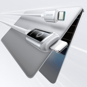 Kabelis Joyroom S-A55 StarFlight 30W USB-C - Lightning 1,2m - baltos spalvos - Image 3