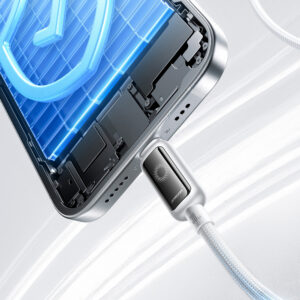 Kabelis Joyroom S-A55 StarFlight 30W USB-C - Lightning 1,2m - baltos spalvos - Image 9