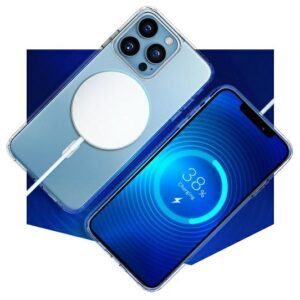 3MK MagDėklas Apple iPhone 13 Pro Max skaidrus suderinamas su MagSafe - Image 2