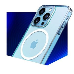 3MK MagDėklas Apple iPhone 13 Pro Max skaidrus suderinamas su MagSafe - Image 5