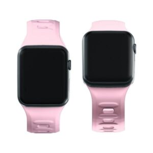 3MK Silicone Watch Strap powderpink skirtas Apple Watch 38/40/41mm - Image 3