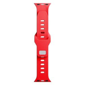 3MK Silicone Watch Strap red skirta Apple Watch 38/40/41mm - Image 8