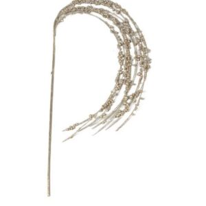 Dirbtinis augalas Christmas Touch HY20257, aukso, 1100 mm - Image 1