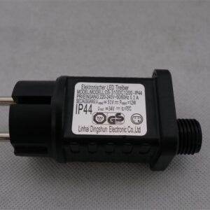 Jungiklis transformatorius, juodas, IP44