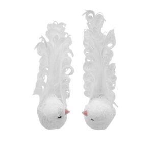 Eglutės žaisliukai Christmas Touch D1Y20305B, baltas