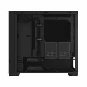 Fractal Design Pop Mini Silent Solid Micro-ATX case, soundproofed - black - Image 6