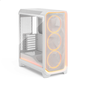 Fractal Design Meshify 3 Ambience Pro RGB White TG Clear PC Case, Mid Tower, E-ATX - White - Image 5