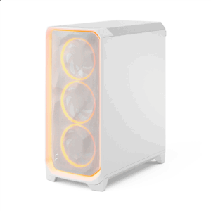Fractal Design Meshify 3 Ambience Pro RGB White TG Clear PC Case, Mid Tower, E-ATX - White - Image 6