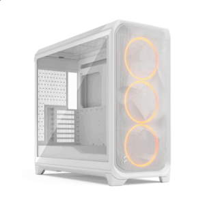 Fractal Design Meshify 3 XL RGB TG PC Case, Full Tower, E-ATX, Tempered Glass - White - Image 3